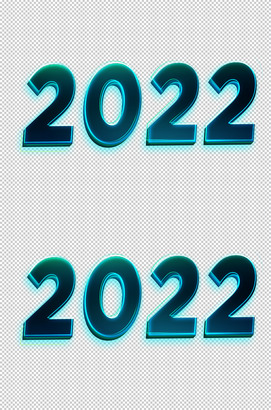 2022发光字设计