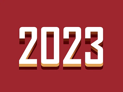 2023立体字ps素材