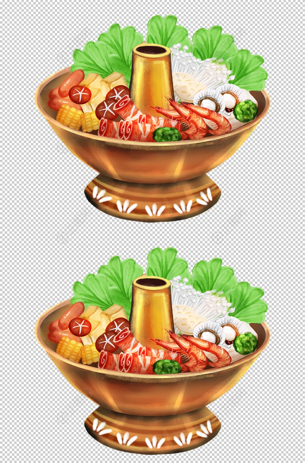 金色火锅png图片 金色火锅png图片