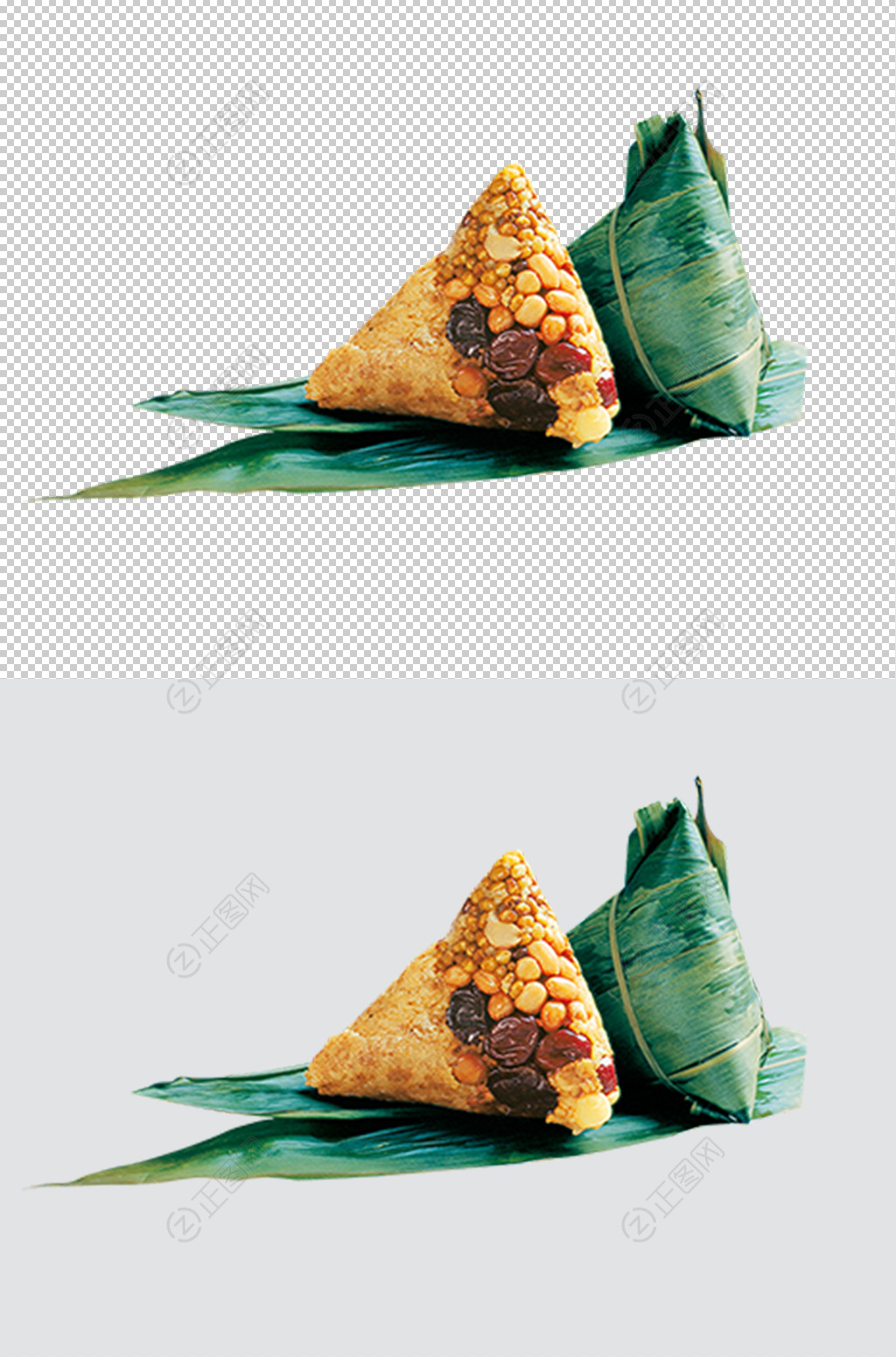 端午节坚果粽子图片