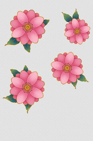 花朵psd素材
