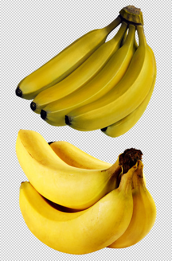 香蕉无背景png图片