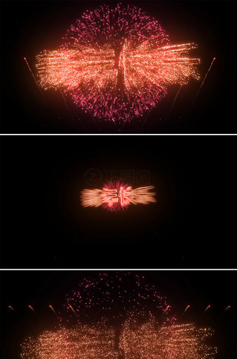 新年快乐烟花爆竹视频素材