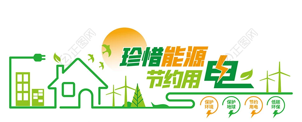 珍惜能源节约用电文化墙设计 珍惜能源节约用电文化墙设计