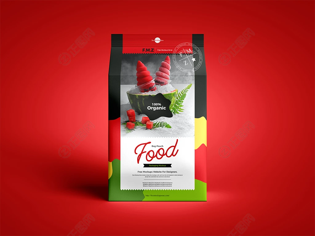食品包装袋样机下载 食品包装袋样机下载
