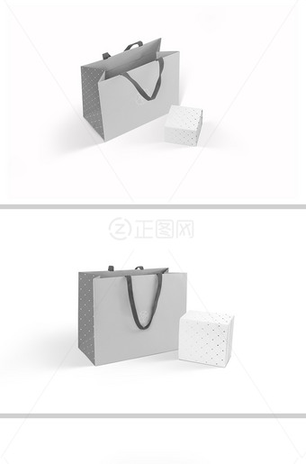 产品包装手提袋样机