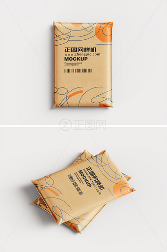 牛皮纸邮件袋样机