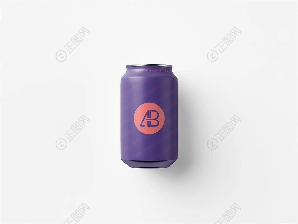 一个易拉罐样机 一个易拉罐样机