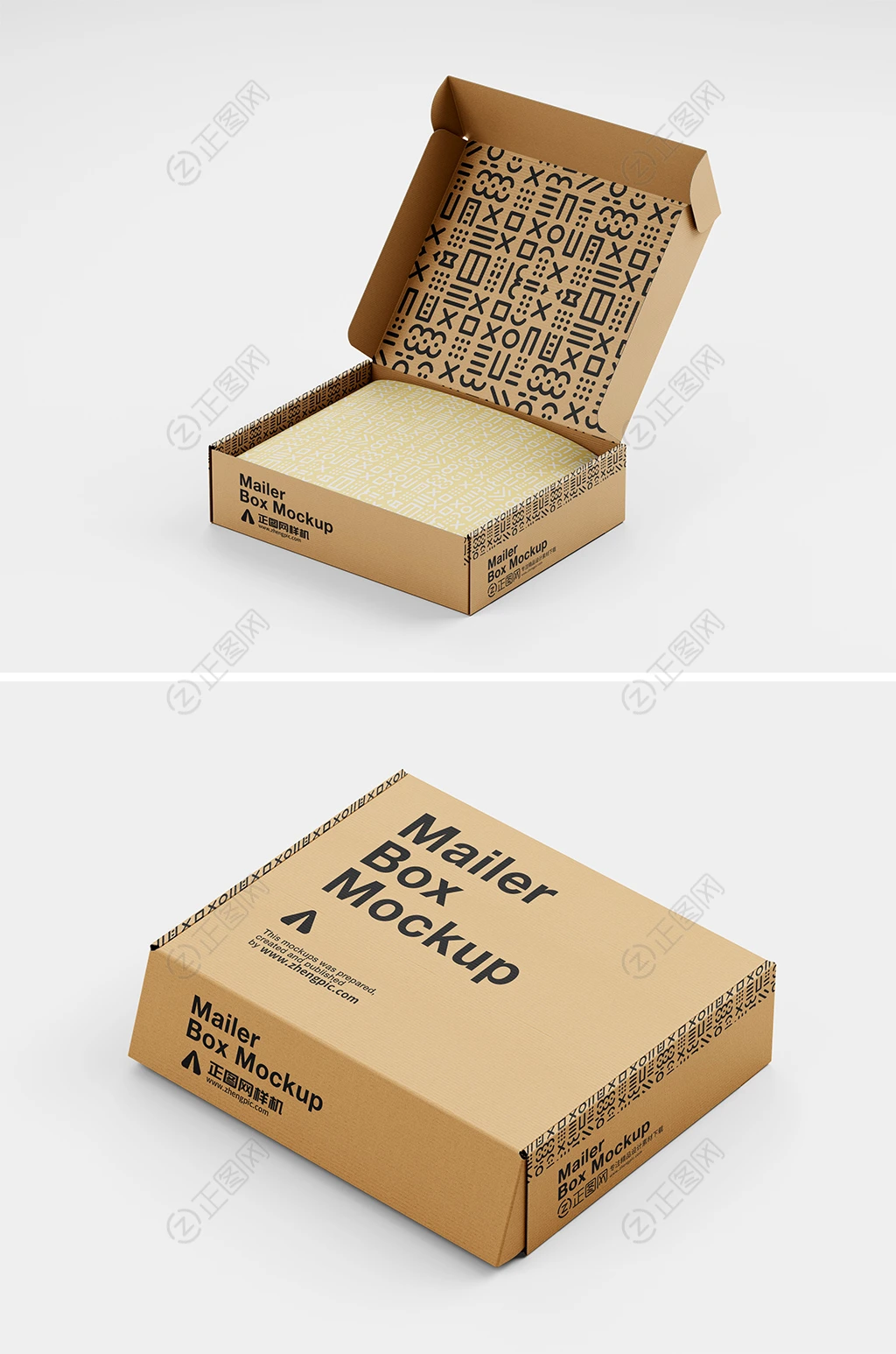 鞋盒样机产品包装纸盒贴图 鞋盒样机产品包装纸盒贴图