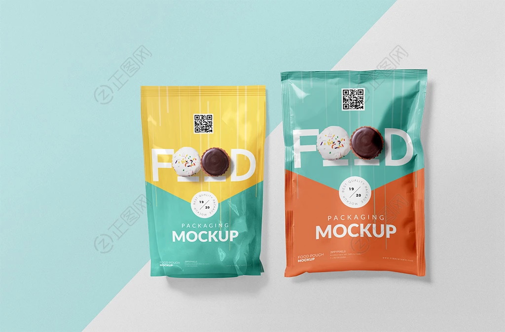 产品食品包装袋样机 产品食品包装袋样机