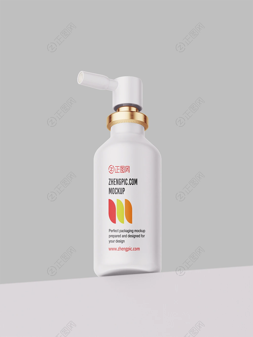 喷雾药瓶样机 喷雾药瓶样机
