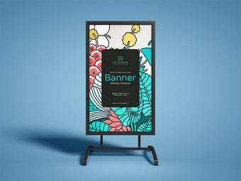 架子海报样机