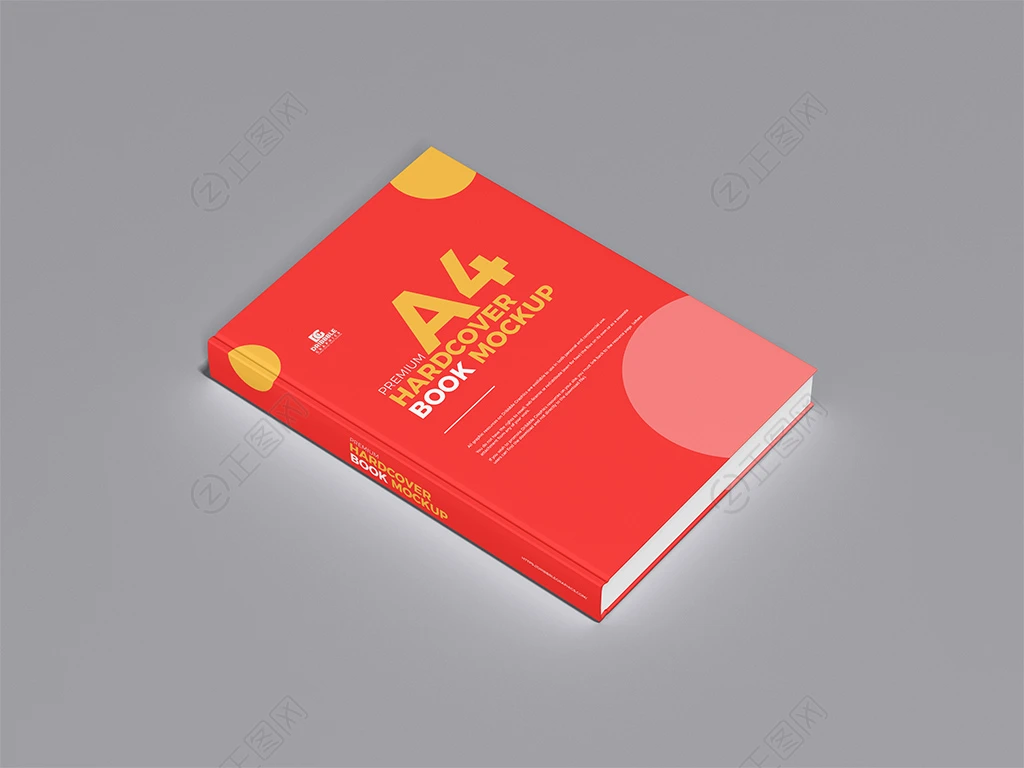 A4精装厚书样机 A4精装厚书样机