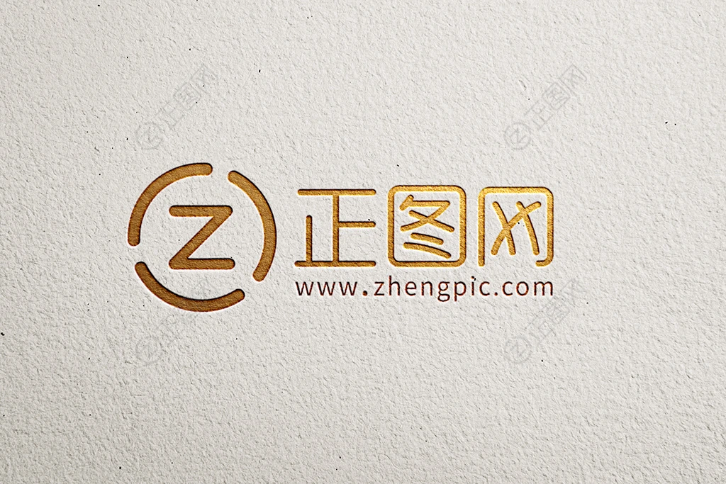 烫金印压LOGO样机 烫金印压LOGO样机