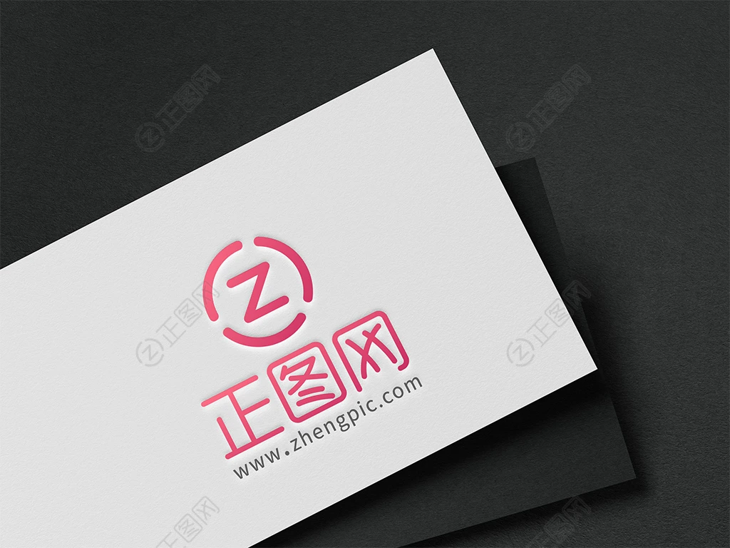 卡片LOGO样机素材 卡片LOGO样机素材