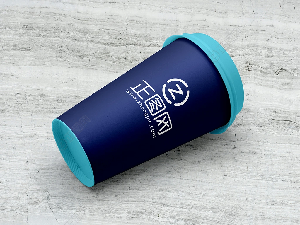 咖啡杯LOGO样机贴图模板 咖啡杯LOGO样机贴图模板
