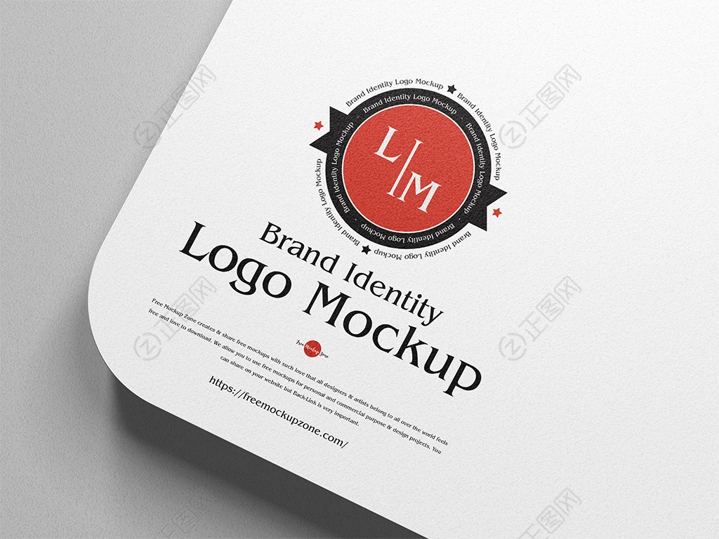 品牌标识logo样机 品牌标识logo样机