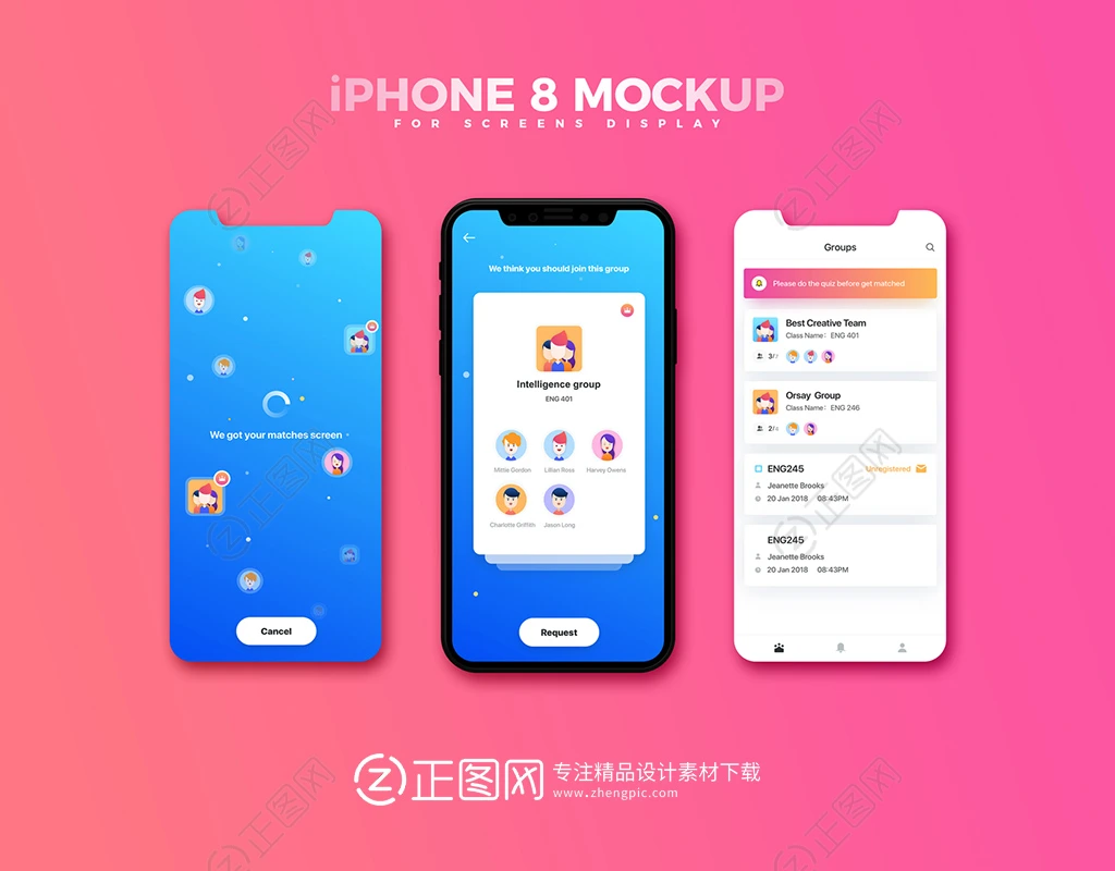 手机APP小程序ui样机下载 手机APP小程序ui样机下载