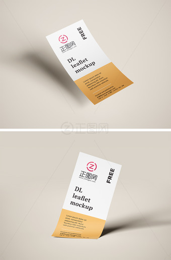 传单宣传海报设计提案样机贴图展示模版