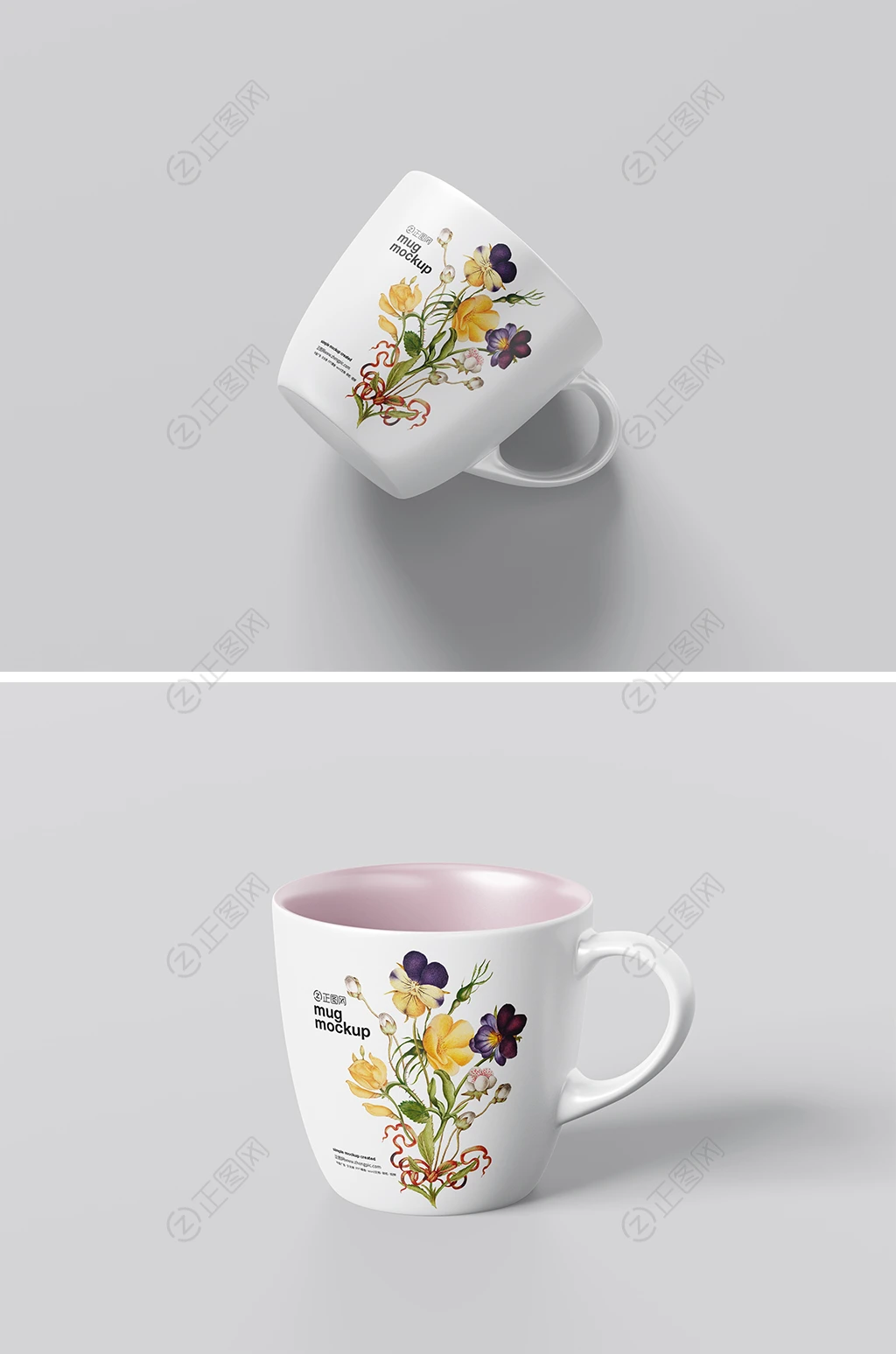 陶瓷马克杯样机 陶瓷马克杯样机