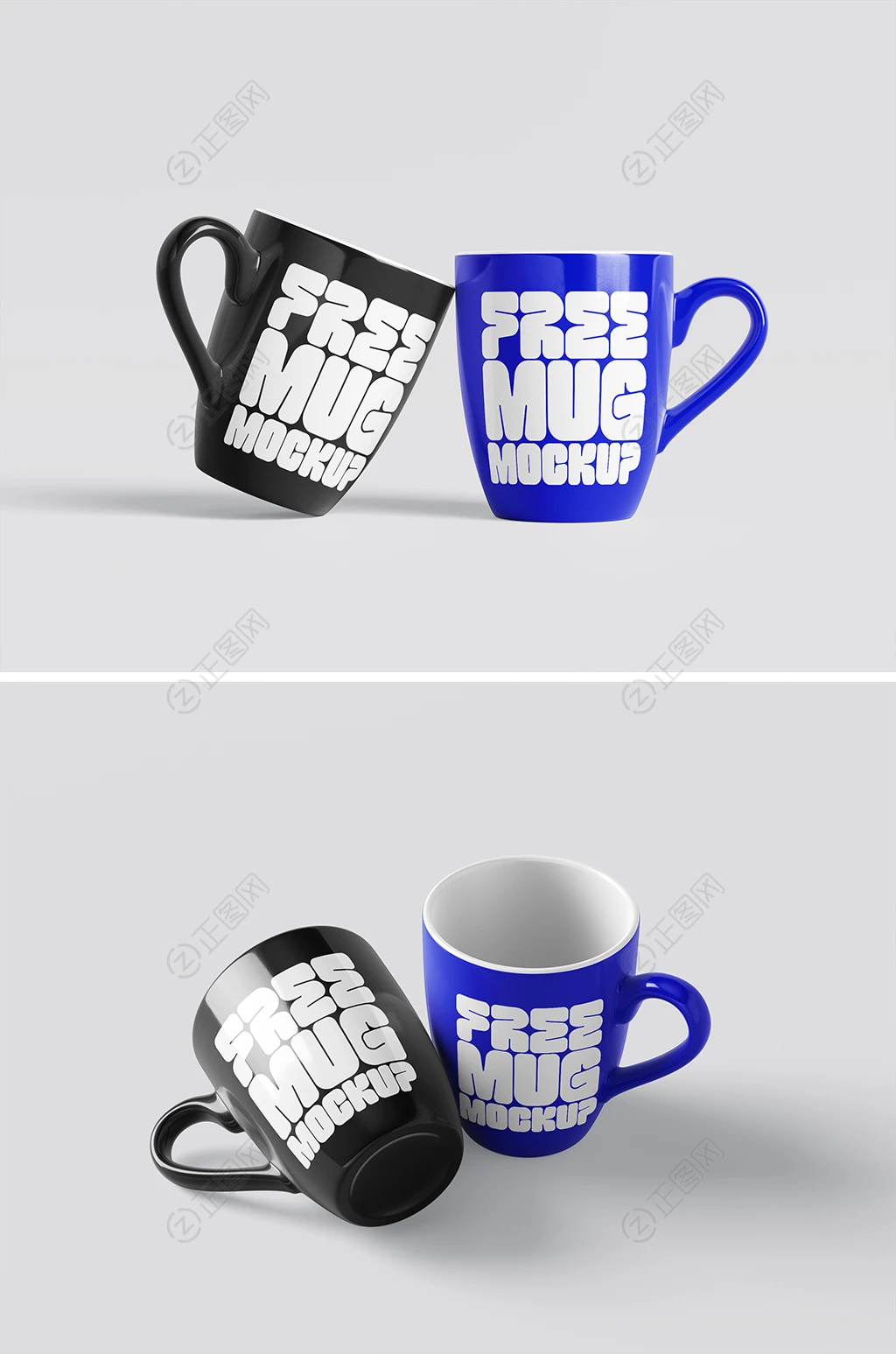 陶瓷马克杯样机mockup贴图下载 陶瓷马克杯样机mockup贴图下载
