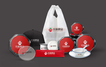 食品包装盒VI样机