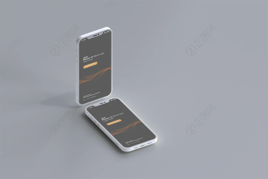 iPhone12手机APP样机 iPhone12手机APP样机