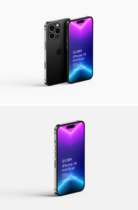 iphone14样机素材ps模板