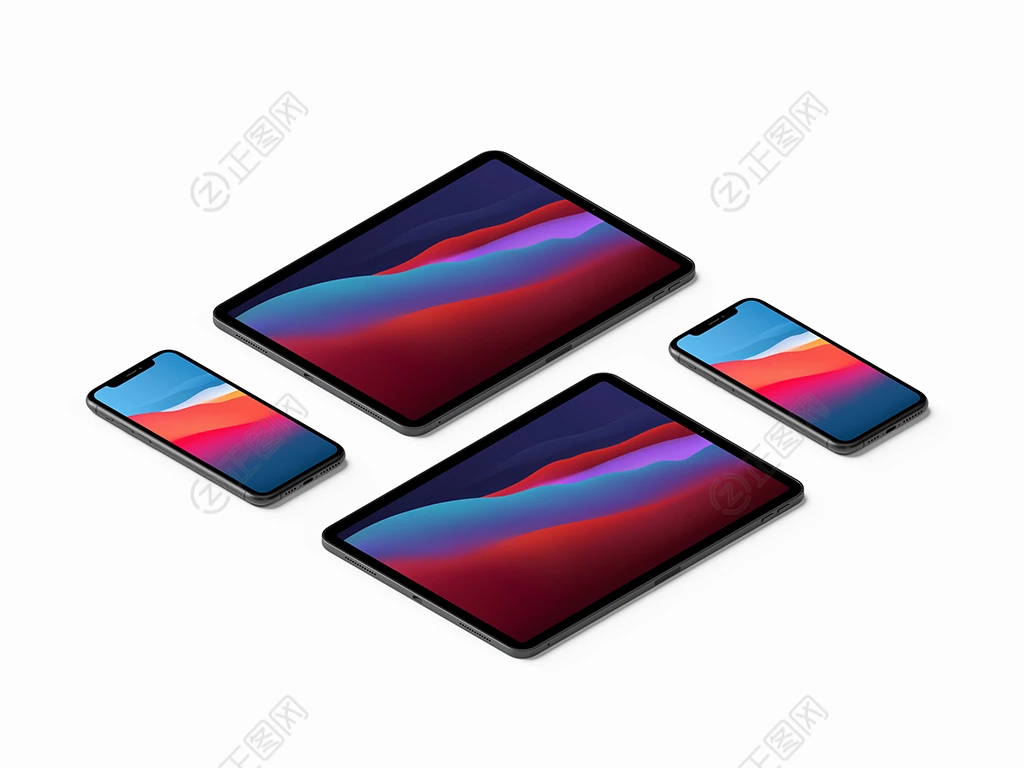 iPhone 11 Pro Max 和 iPad Pro 模型样机下载 iPhone 11 Pro Max 和 iPad Pro 模型样机下载