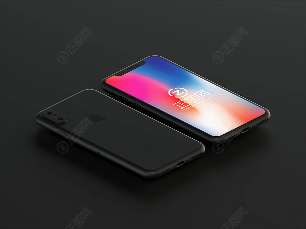 黑色大气iphone 手机壳样机 黑色大气iphone 手机壳样机