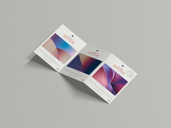 A5三折页样机